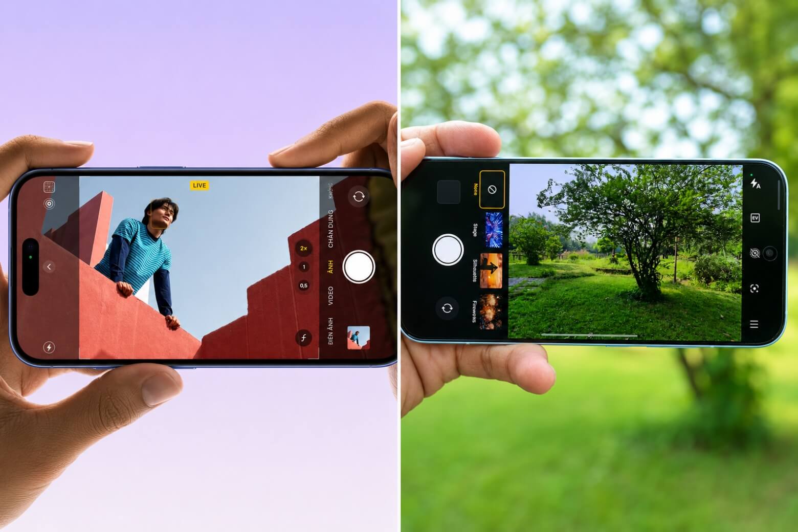 So sánh OPPO Reno15 và iPhone 16: Lựa chọn smartphone nào phù hợp với bạn? 9 So sánh OPPO Reno15 và iPhone 16 camera