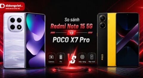 So sánh Redmi Note 15 5G và POCO X7 Pro