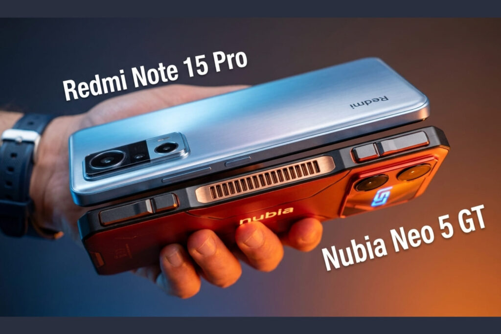 So sánh Redmi Note 15 Pro và Nubia Neo 5 GT: Chọn đa dụng hay thuần game? 5 So sánh Redmi Note 15 Pro và Nubia Neo 5 GT
