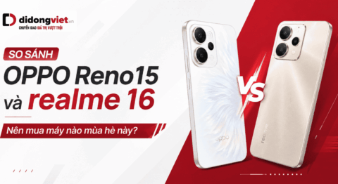 so sánh OPPO Reno15 và realme 16