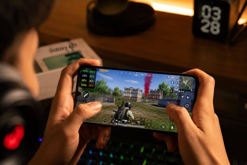 So sánh Samsung A27 5G và Xiaomi Redmi Note 15 Pro 5G chi tiết 13 Galaxy A27 5G vượt trội về tốc độ lưu trữ nhờ bộ nhớ UFS 3.1 hiện đại.