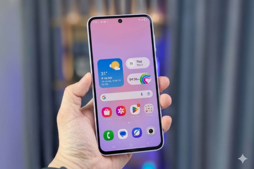 Galaxy A37 sở hữu sạc nhanh 45W nhưng cần đầu tư thêm phụ kiện để khai thác tối đa hiệu quả.