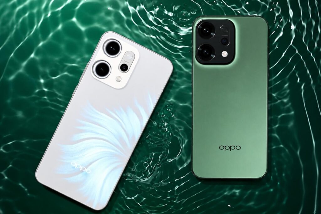 so sánh samsung a57 và oppo reno 14 5g