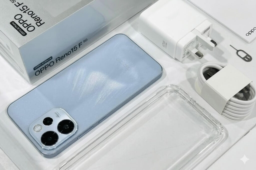 OPPO Reno15 F 5G là lựa chọn lý tưởng cho người dùng ưu tiên pin lớn và sạc siêu nhanh.