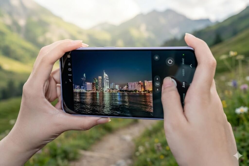Galaxy A57 nổi bật với hệ thống camera cân bằng và chất lượng ảnh ổn định hơn.