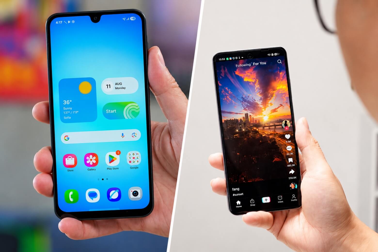 So sánh Samsung Galaxy A17 5G và OPPO A5i Pro: Đâu là lựa chọn đáng tiền? 8 So sánh Samsung Galaxy A17 5G và OPPO A5i Pro chất lượng màn hình