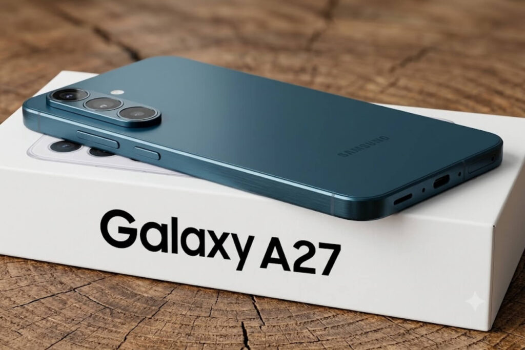 Galaxy A27 5G cân bằng giữa hiệu năng, màn hình AMOLED và độ bền chuẩn IP64.