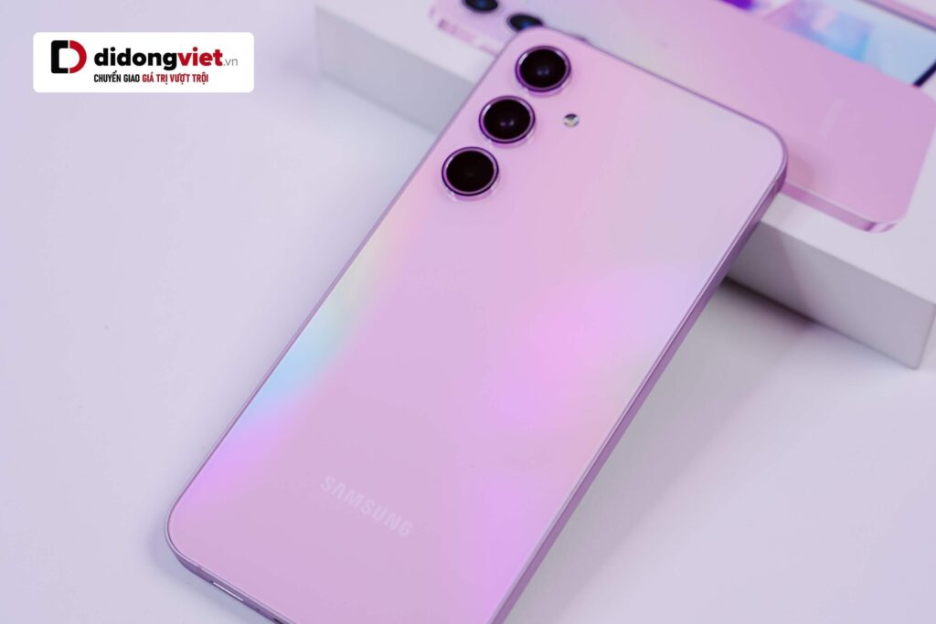 Galaxy A55 có thể nóng lên khi sử dụng 4G/5G liên tục, ảnh hưởng đến trải nghiệm.