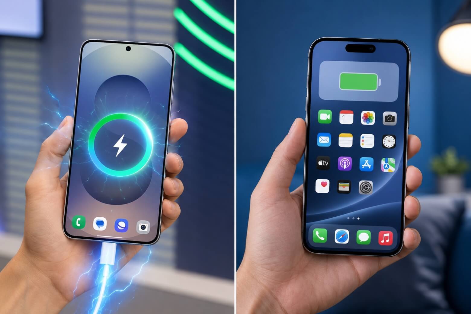 So sánh Samsung Galaxy S26 Plus và iPhone 17 Pro: Đâu là lựa chọn tối ưu? 15 So sánh Samsung Galaxy S26 Plus và iPhone 17 Pro pin sạc