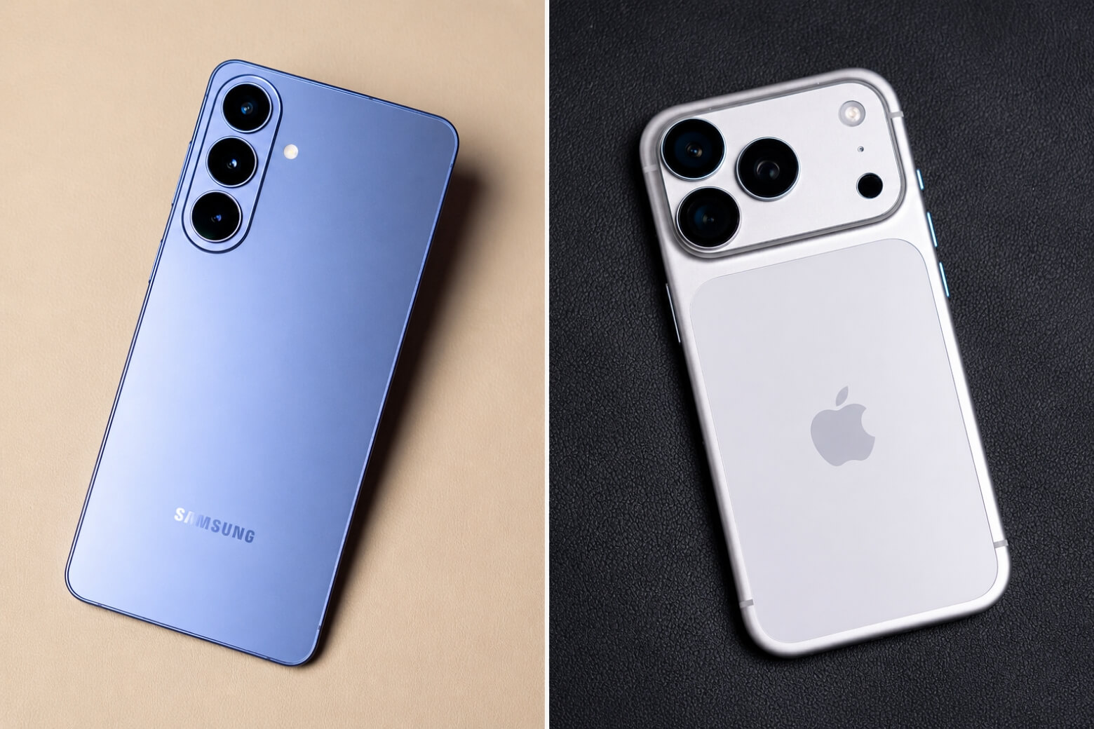So sánh Samsung Galaxy S26 Plus và iPhone 17 Pro: Đâu là lựa chọn tối ưu? 9 So sánh Samsung Galaxy S26 Plus và iPhone 17 Pro thiết kế