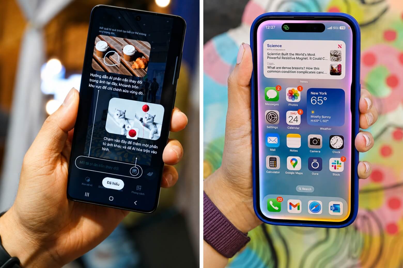 So sánh Samsung Galaxy S26 Plus và iPhone 17 Pro: Đâu là lựa chọn tối ưu? 12 So sánh Samsung Galaxy S26 Plus và iPhone 17 Pro tính năng AI