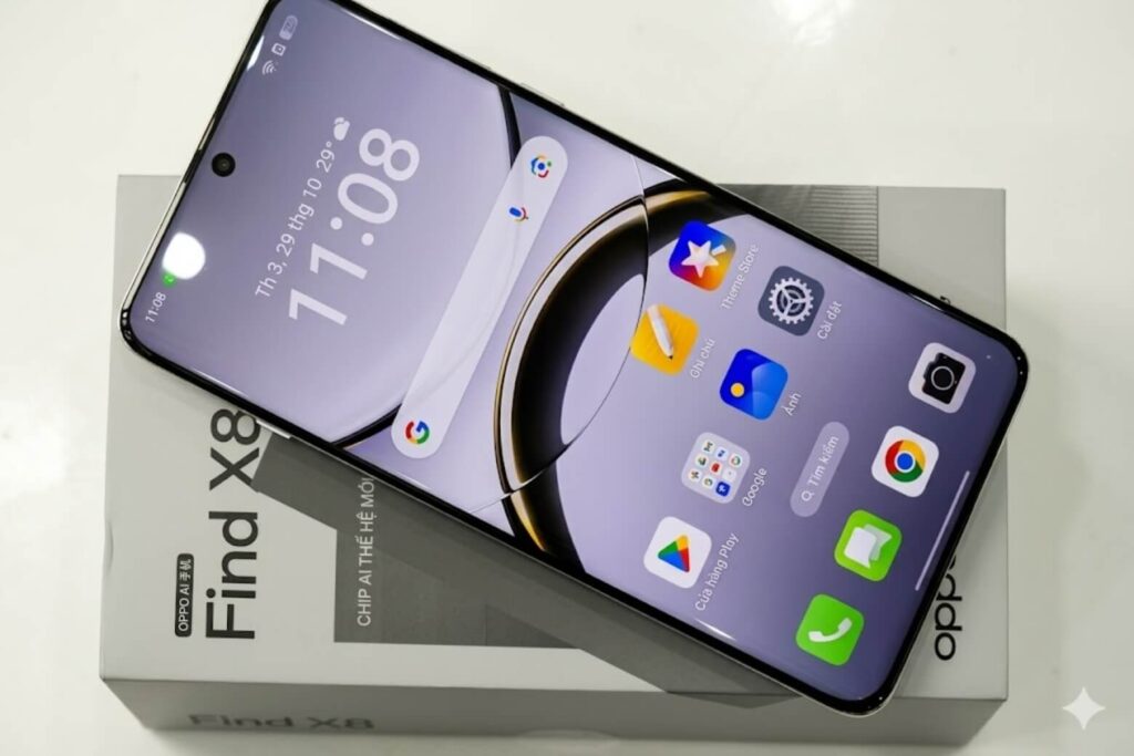 So sánh Samsung Galaxy S26 Plus và OPPO Find X8 Pro chi tiết 15 OPPO Find X8 Pro ghi điểm với màn hình cong ProXDR sống động cùng công nghệ bảo vệ mắt tối ưu khi sử dụng ban đêm.