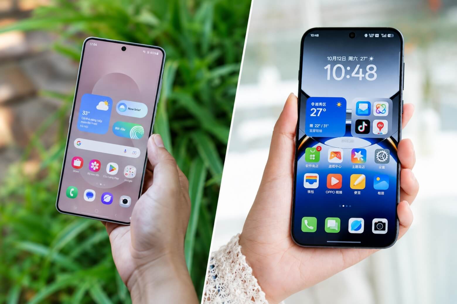 So sánh Samsung Galaxy S26 Plus và OPPO Find X9: Đâu là flagship dành cho bạn? 9 So sánh Samsung Galaxy S26 Plus và OPPO Find X9 màn hình