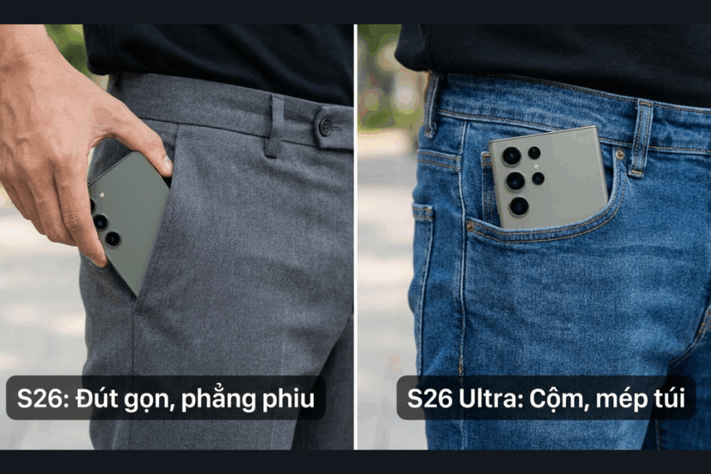 So sánh Samsung Galaxy S26 Ultra và Galaxy S26: Chọn điện thoại ứng dụng cao hay hiệu năng khủng? 4 So sánh Samsung Galaxy S26 Ultra và Galaxy S26
