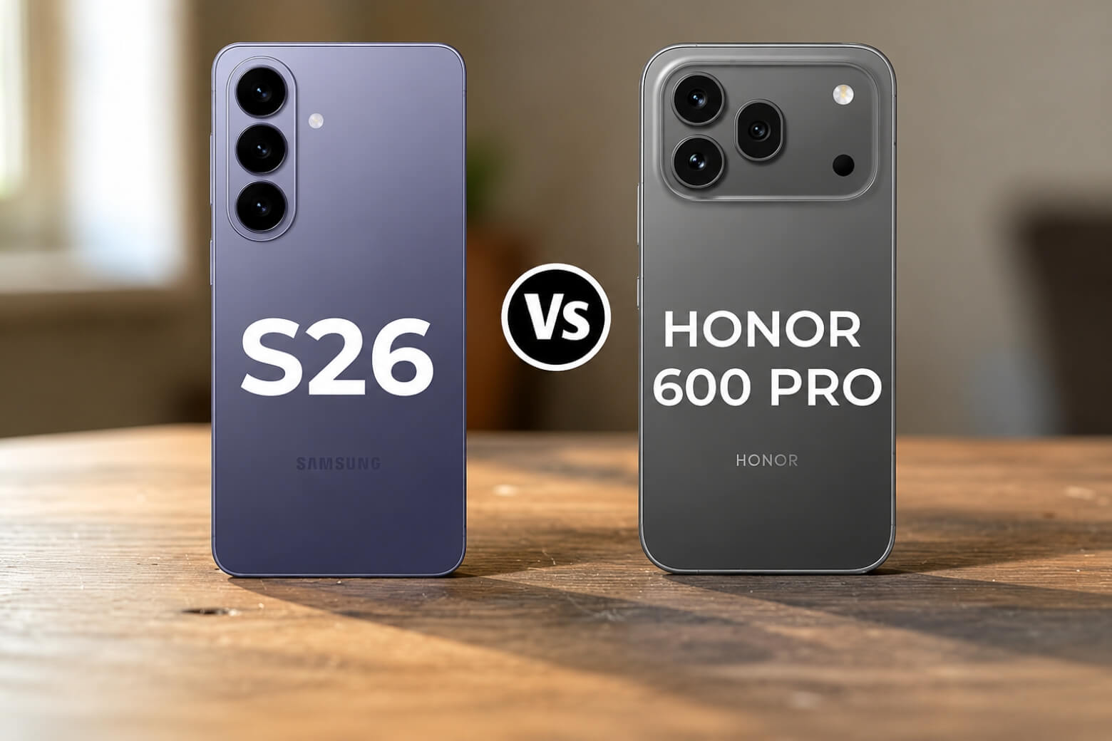 So sánh Samsung Galaxy S26 và Honor 600 Pro tổng quan