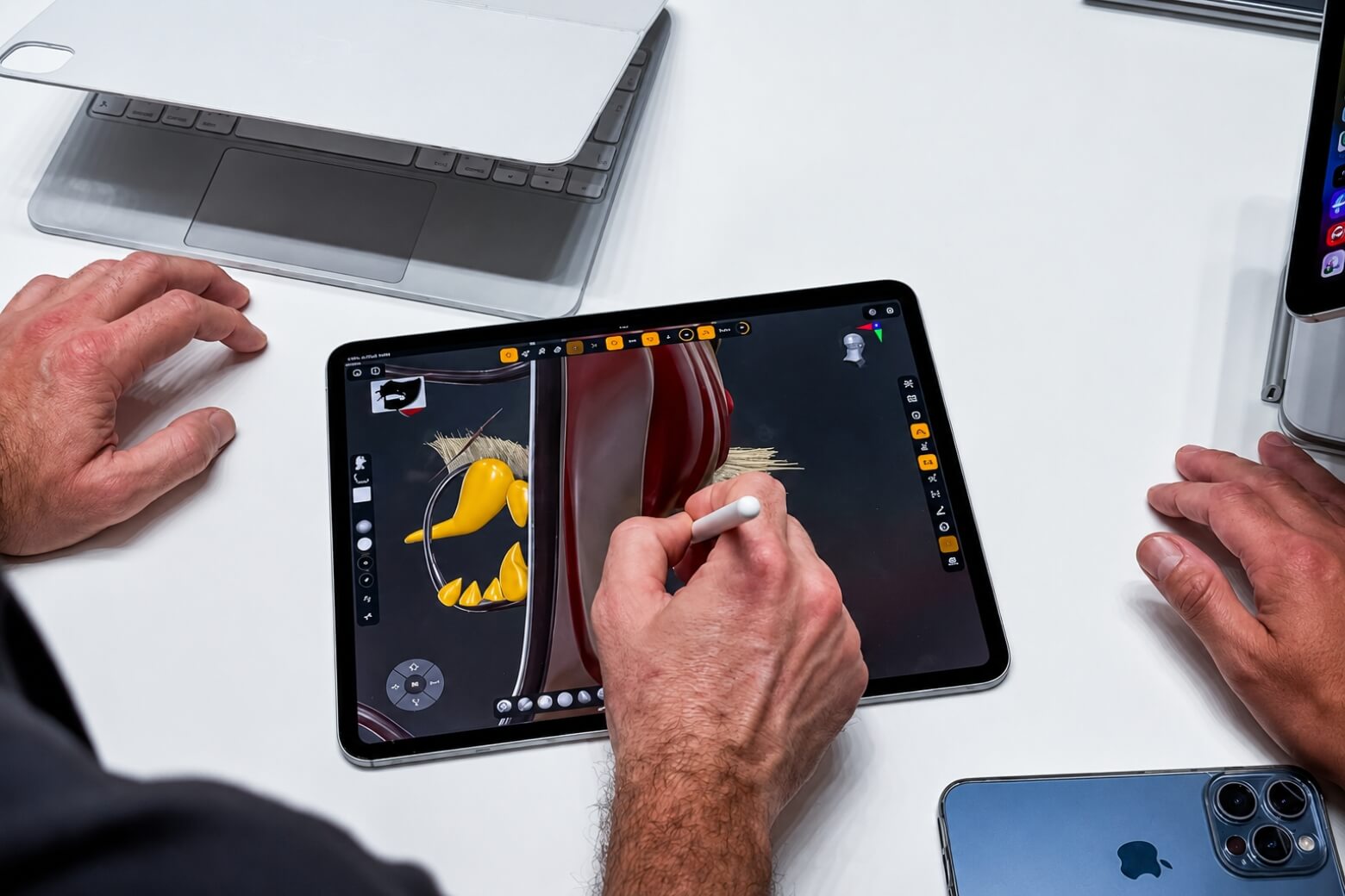 So sánh Samsung Galaxy Tab S11 Ultra và iPad Pro M5: Đâu là tablet thay thế laptop tốt? 20 So sánh Samsung Galaxy Tab S11 Ultra vs iPad Pro M5 bút cảm ứng