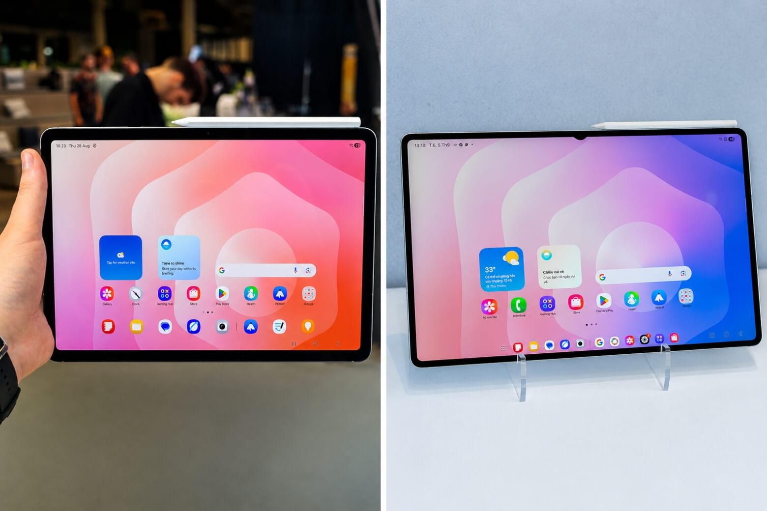 So sánh Samsung Galaxy Tab S11 và Tab S11 Ultra để tìm ra lựa chọn phù hợp 7 So sánh Samsung Galaxy Tab S11 và Tab S11 Ultra trọng lượng