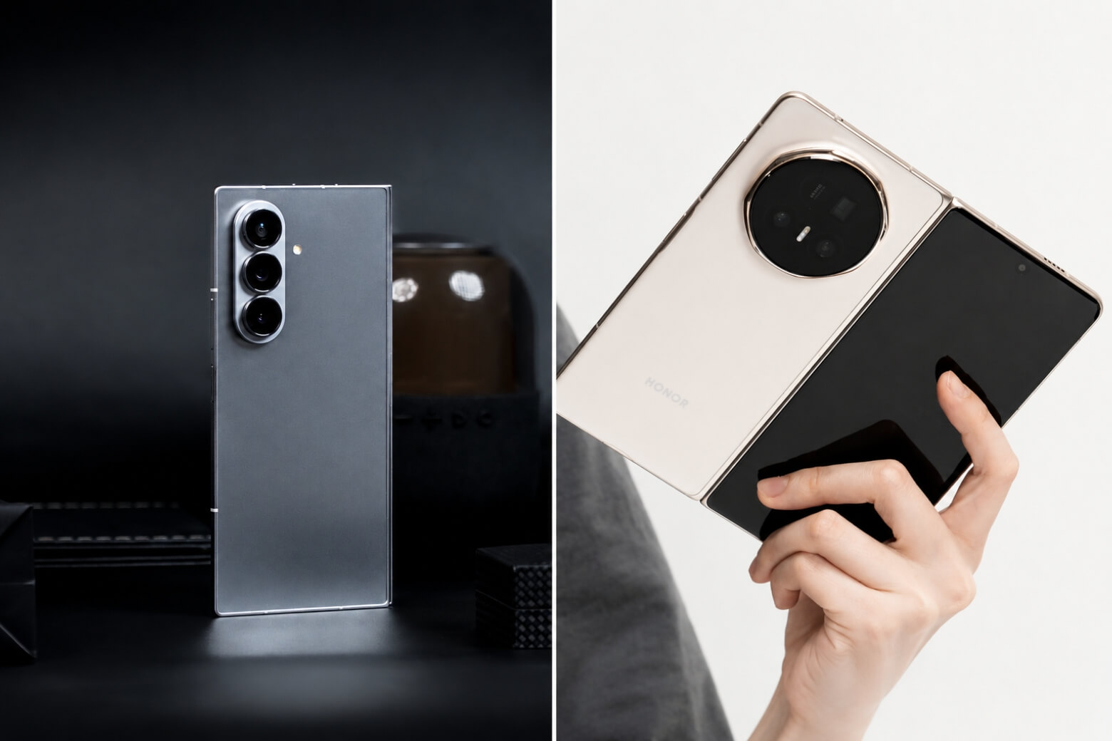 So sánh Samsung Z Fold7 và HONOR Magic V5: Đâu là lựa chọn tối ưu? 6 So sánh Samsung Galaxy Z Fold7 và HONOR Magic V5 thiết kế gập