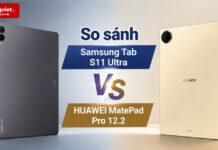 So sánh Samsung Tab S11 Ultra và HUAWEI MatePad Pro 12.2: Chọn máy theo workflow So sánh Samsung Tab S11 Ultra và HUAWEI MatePad Pro 12.2