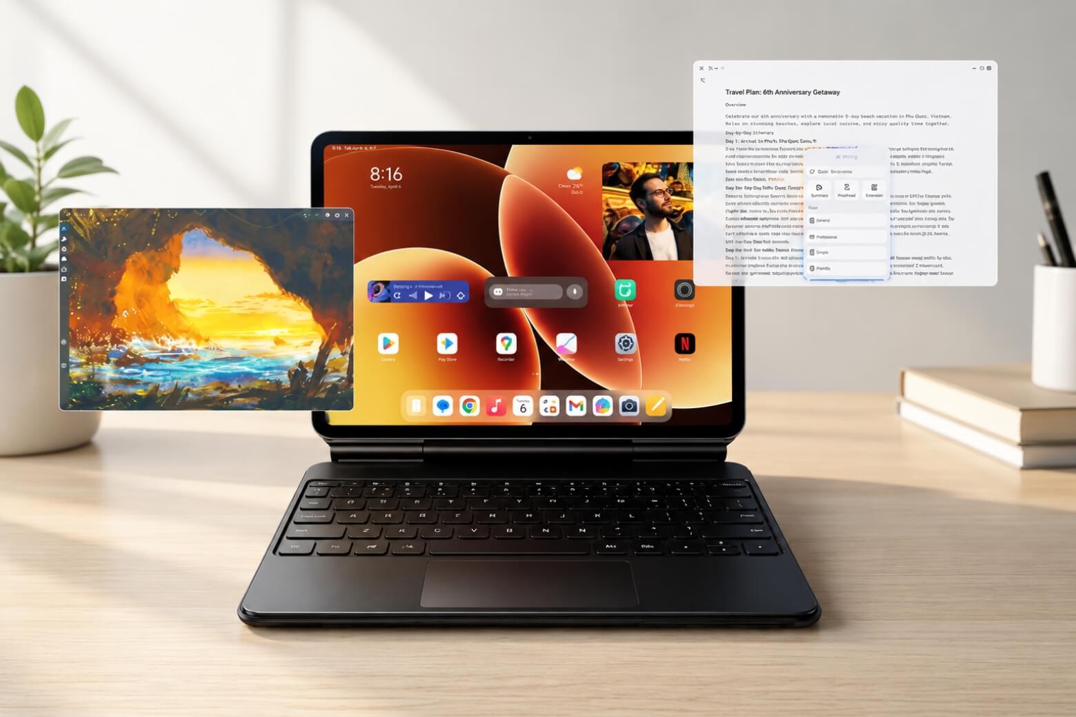 So sánh Samsung Tab S11 Wifi và Xiaomi Pad 8 Pro: Đâu là thiết bị dành cho bạn? 13 So sánh Samsung Tab S11 Wifi và Xiaomi Pad 8 Pro HyperOS 3