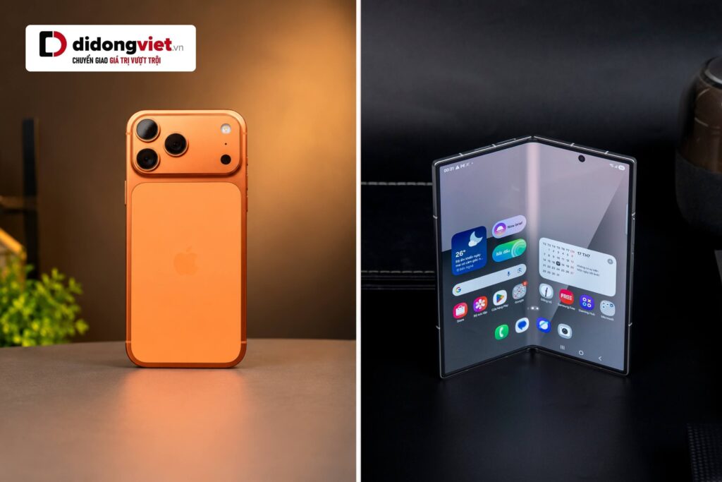 So sánh Samsung Z Fold7 và iPhone 17 Pro Max: Chọn đa nhiệm hay sự ổn định? 11 so sanh samsung z fold7 va iphone 17 pro max didongviet 1 1