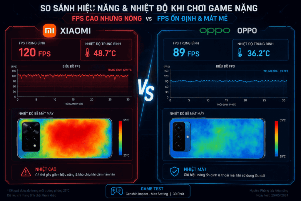 So sánh Xiaomi 15T Pro 5G và OPPO Reno15 5G: Chọn sức mạnh hiệu năng hay trải nghiệm bền bỉ? 6 So sánh Xiaomi 15T Pro 5G và OPPO Reno15 5G