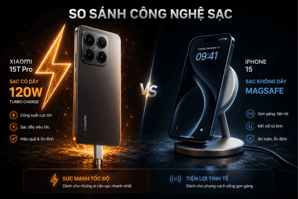 So sánh Xiaomi 15T Pro và iPhone 15: Chọn cấu hình phần cứng hay hệ sinh thái phần mềm? 8 So sánh Xiaomi 15T Pro và iPhone 15