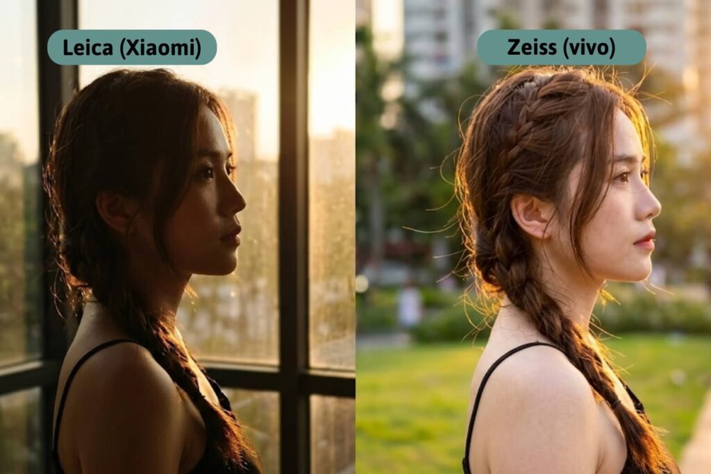 So sánh Xiaomi 17T Pro và vivo X300 5G chi tiết theo nhu cầu sử dụng 11 Leica thiên về màu sắc hoài cổ, còn Zeiss ưu tiên độ sắc nét và xử lý ánh sáng chuẩn xác.