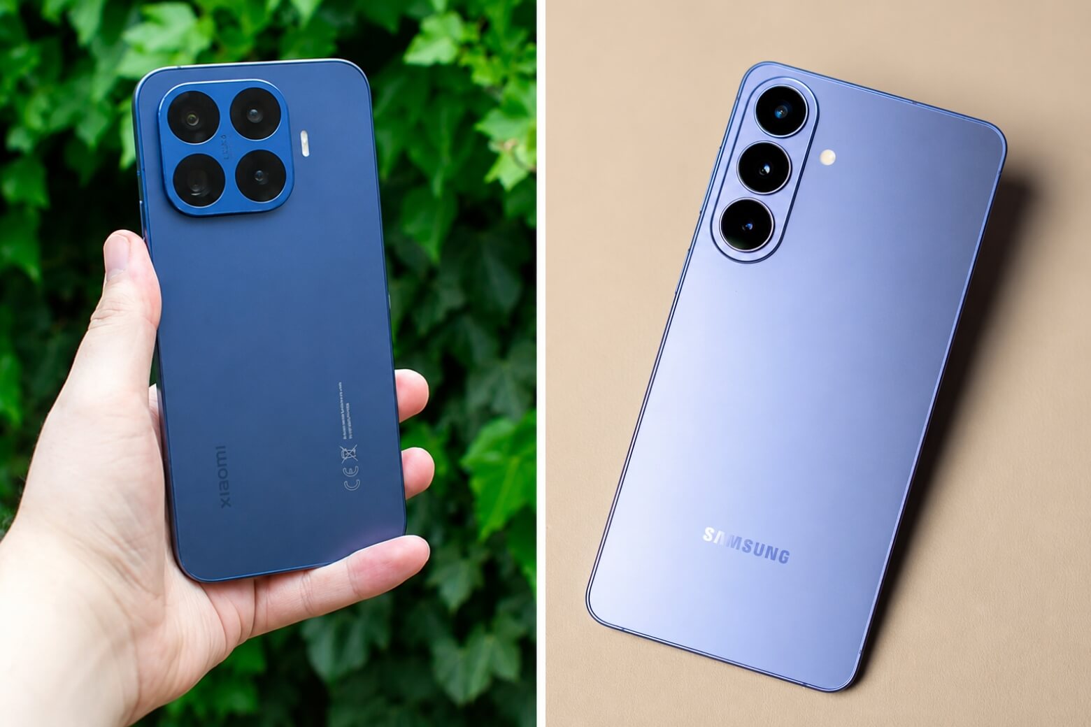 So sánh Xiaomi 17T Pro vs Samsung Galaxy S26 Plus thiết kế
