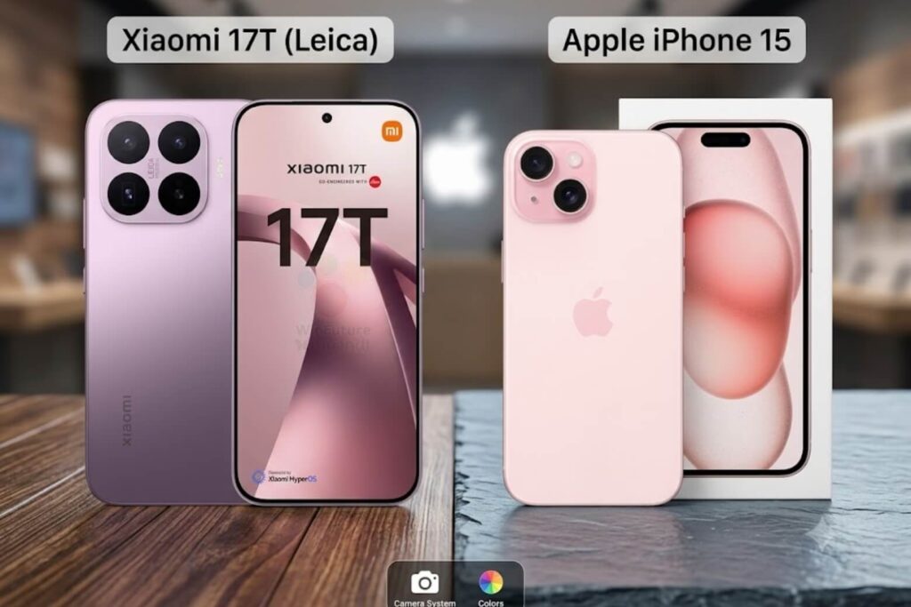 Trong tầm 14–17 triệu, Xiaomi 17T và iPhone 15 là lựa chọn giữa hiệu năng mới và độ ổn định đã được kiểm chứng