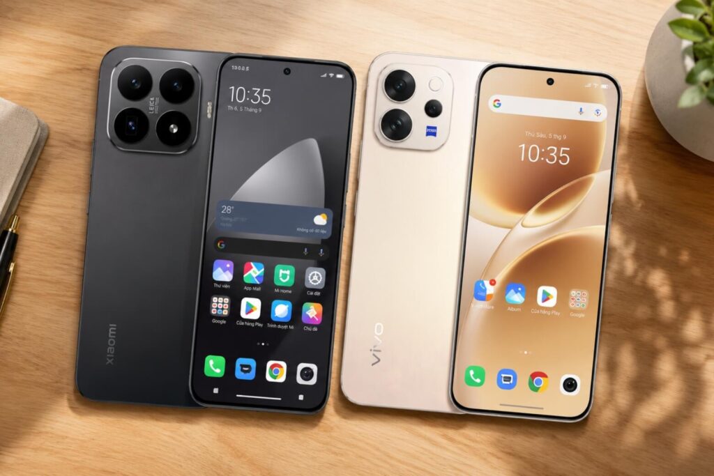 Xiaomi 17T mạnh về hiệu năng bền bỉ, trong khi vivo V70 5G nổi bật với thiết kế cao cấp và nhiếp ảnh chân dung.