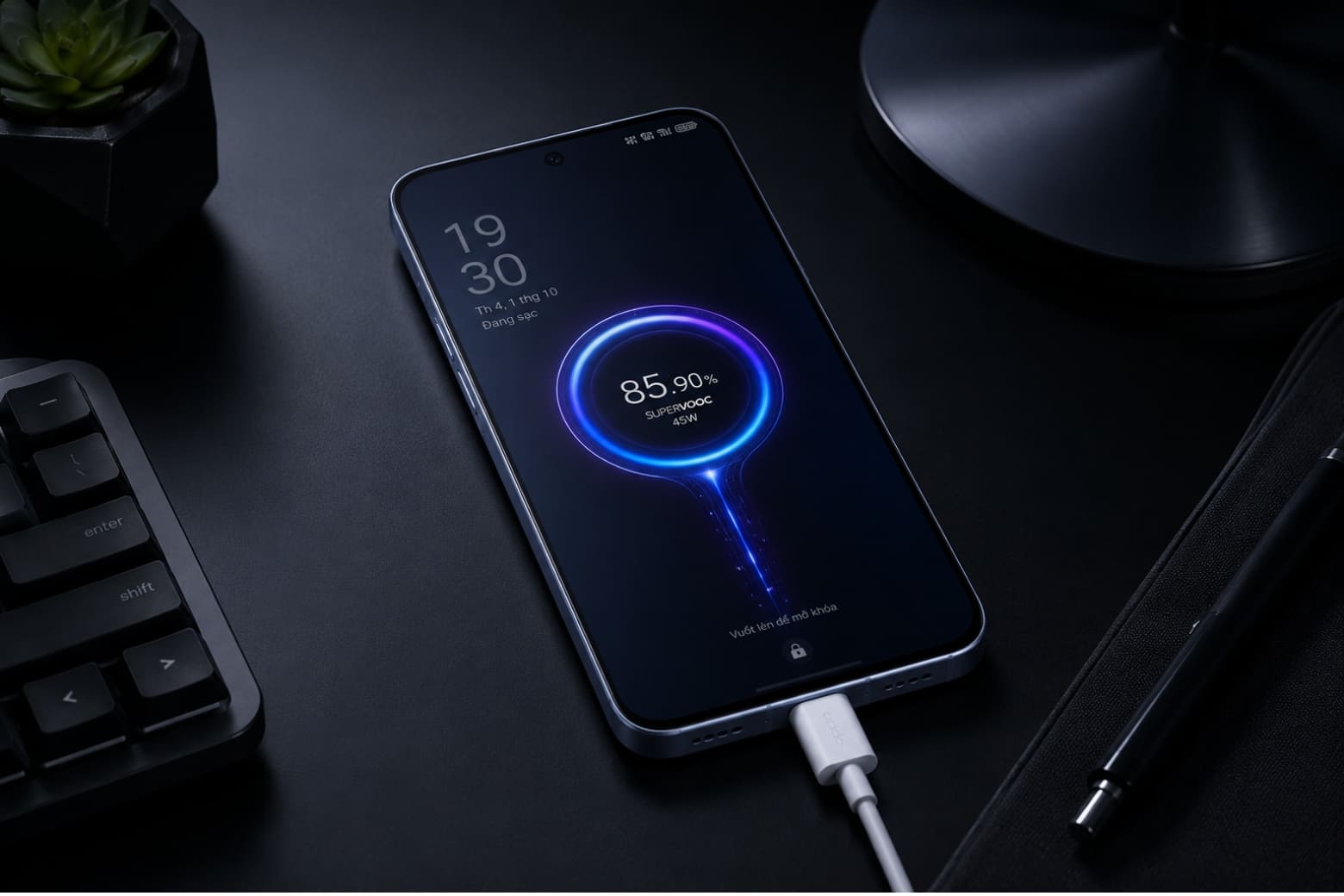 So sánh Xiaomi Redmi Note 15 Pro 5G và OPPO Reno15 F theo nhu cầu sử dụng thực tế 9 Thời lượng pin và các công nghệ sạc tích hợp