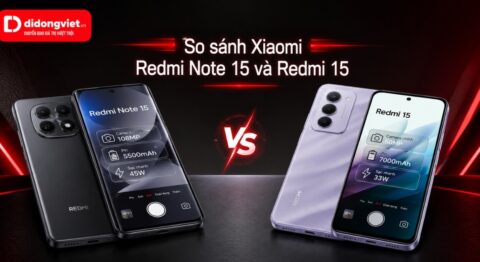 So sánh Xiaomi Redmi Note 15 và Redmi 15