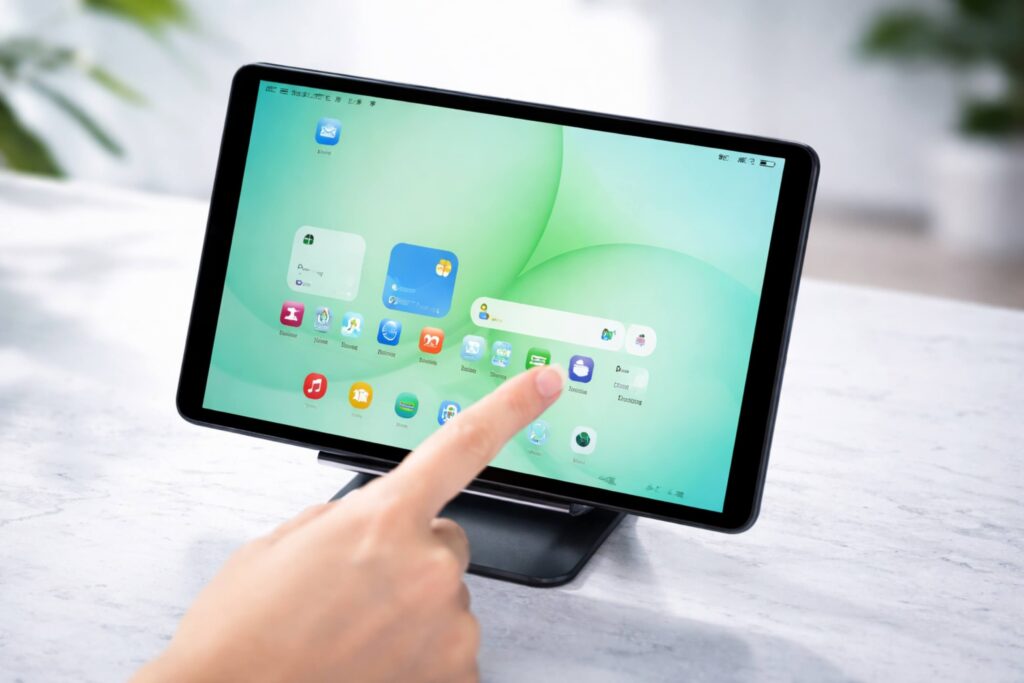Trên tay Samsung Tab A11 LTE với thiết kế mang tính ứng dụng và hiệu năng ổn định 14 Màn hình 90Hz mang lại trải nghiệm vuốt chạm mượt mà và dễ chịu cho mắt.