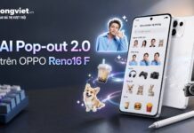 AI Pop-out 2.0 trên OPPO Reno16 F: Hướng dẫn tách chỉ với một thao tác đơn giản AI Pop-out 2.0 trên OPPO Reno16 F: Hướng dẫn tách nền 1 chạm và chuỗi sáng tạo nội dung thực chiến