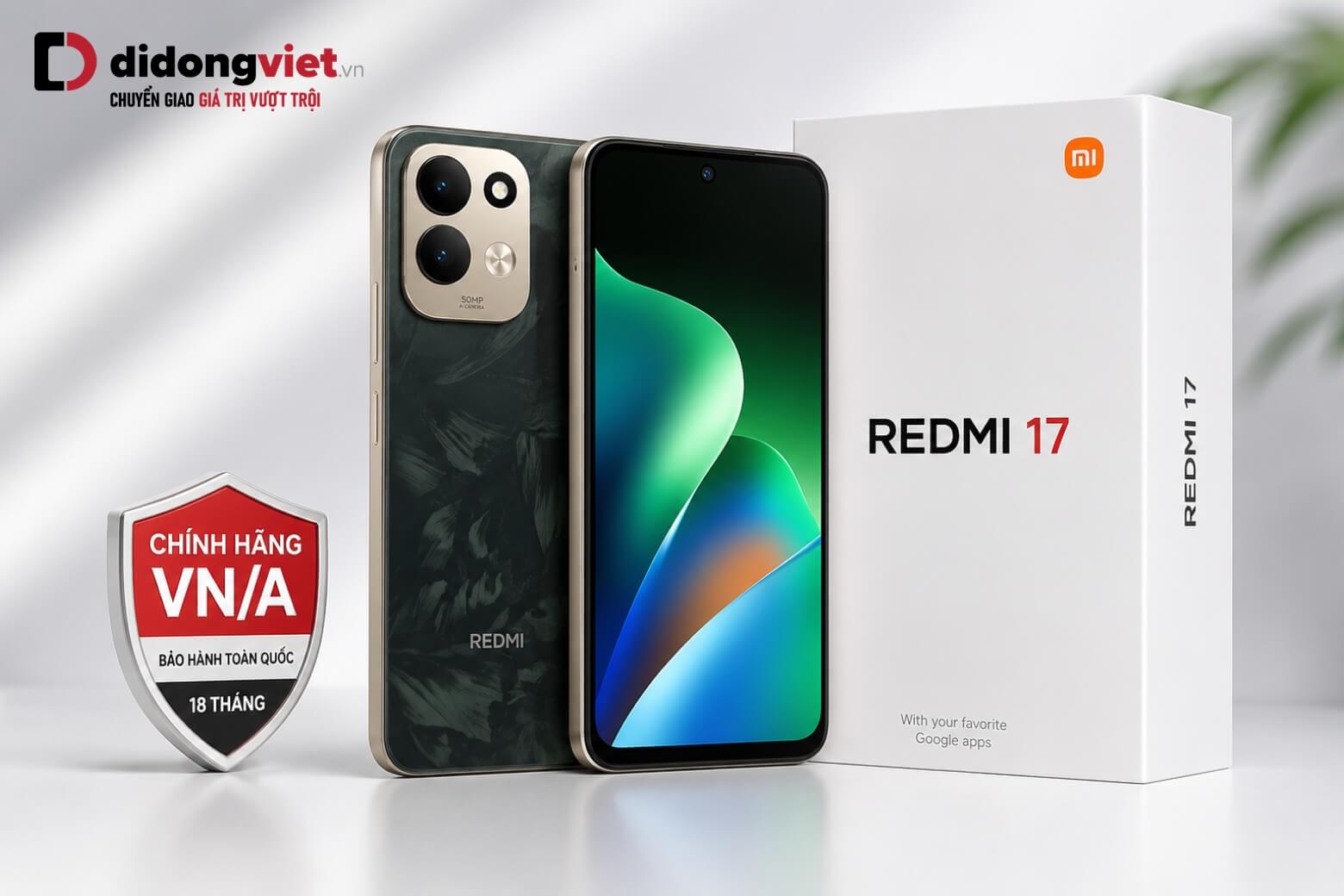 Cấu hình REDMI 17 qua những thông số hiệu năng, pin và màn hình 8 Cấu hình REDMI 17 bản chính hãng VN/A