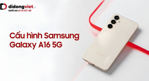 Cấu hình Samsung Galaxy A16 5G
