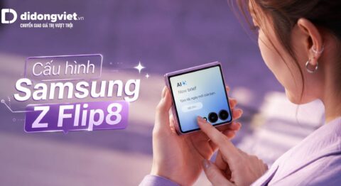 Đánh giá chi tiết cấu hình và trải nghiệm thực tế trên Samsung Galaxy Z Flip8