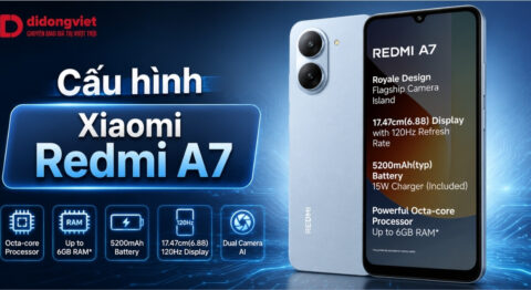 cấu hình xiaomi redmi a7