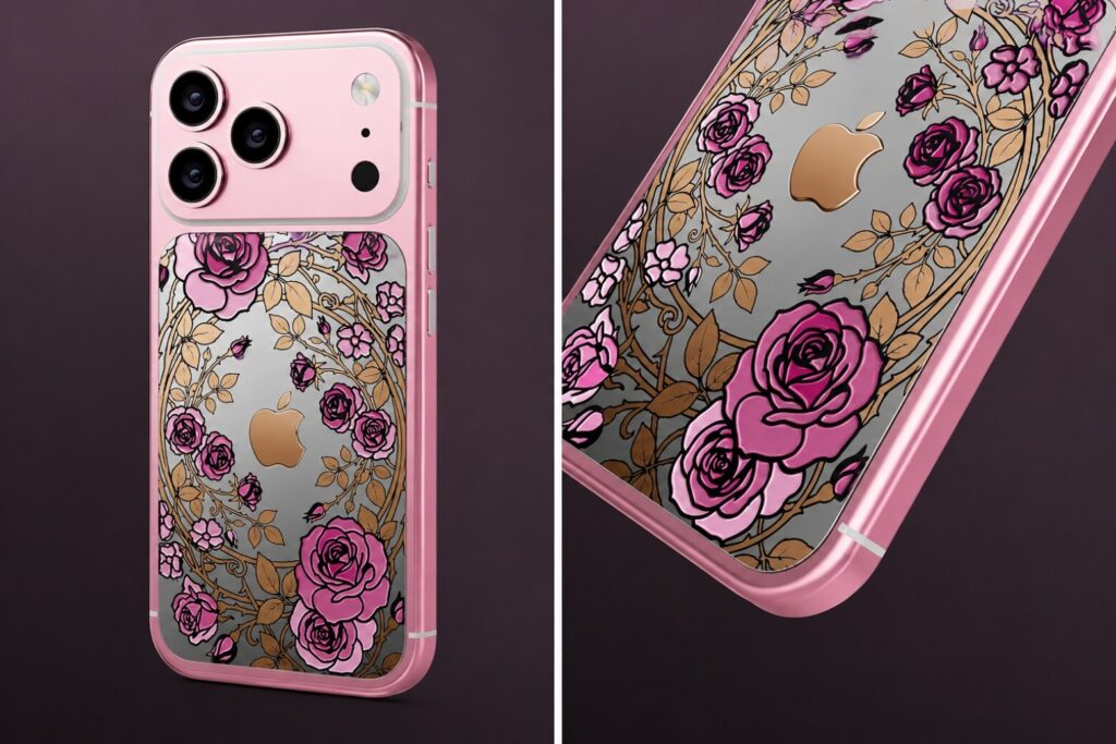 Caviar ra mắt iPhone 17 Pro Rose Collection: Thiết kế, giá bán và trải nghiệm thực tế 8 Caviar ra mắt iPhone 17 Pro Rose Collection