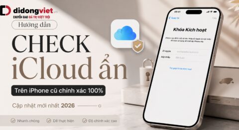 Cách check iCloud ẩn trên iPhone