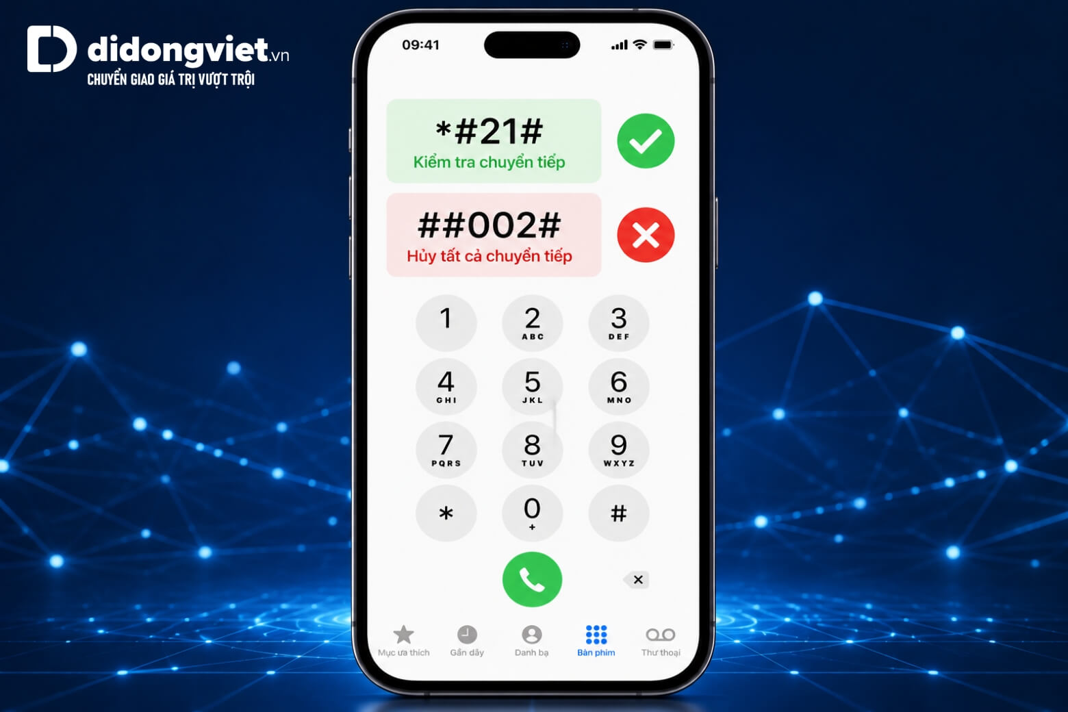 Cách bật, tắt chuyển cuộc gọi iPhone và khắc phục lỗi bằng mã USSD 14 Chuyển cuộc gọi iPhone mã USSD kiểm tra và hủy