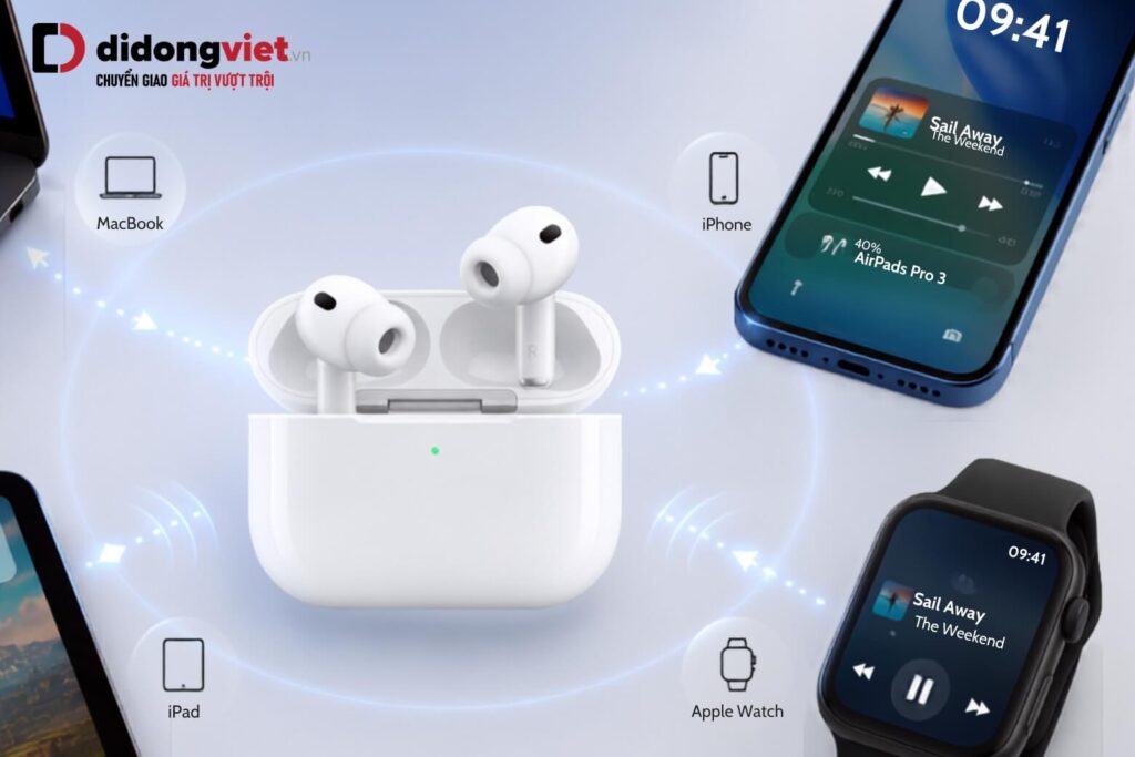 Có nên mua AirPods Pro 3? Đánh giá thực tế, điều cần biết trước khi mua 5 Chỉ nên mua AirPods Pro 3 nếu bạn đang dùng iPhone, iPad, Mac? Khám phá sức mạnh hệ sinh thái Apple!