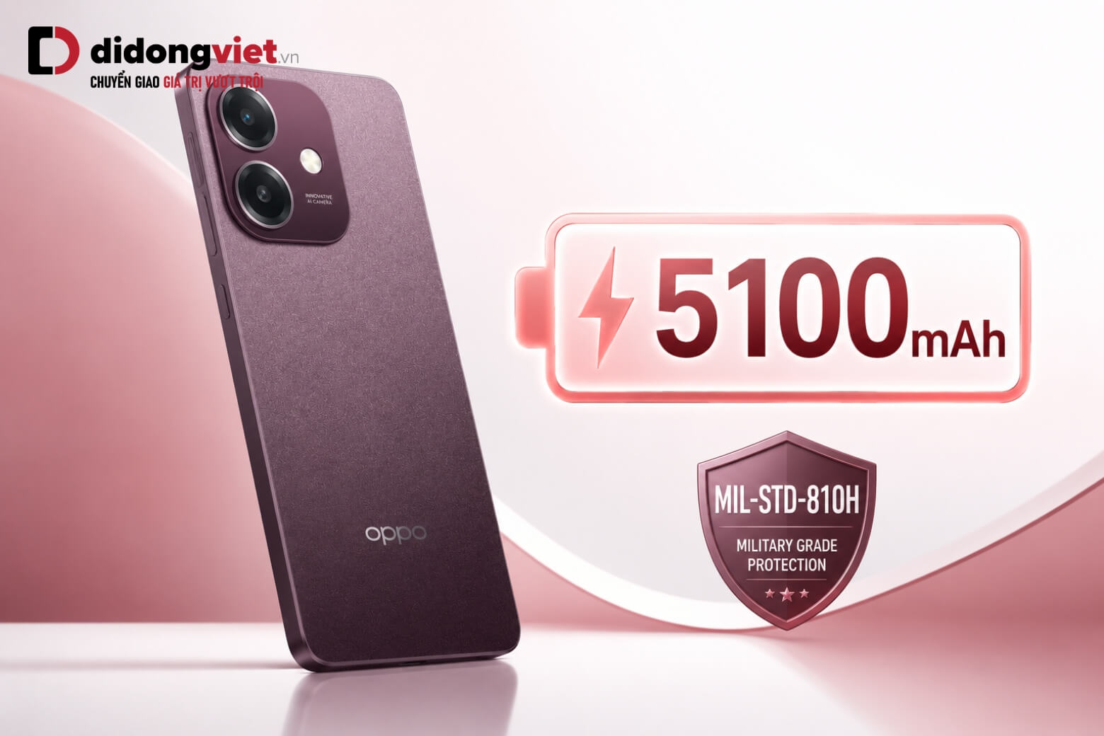 Có nên mua OPPO A5i: Lựa chọn bền bỉ cho sinh viên và người lao động 5 Có nên mua OPPO A5i pin 5100mAh
