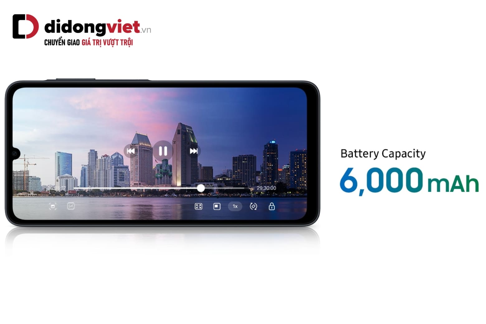 Có nên mua Samsung Galaxy A07 5G? Ưu, nhược điểm cần biết 7 Pin 6.000 mAh mang đến thời lượng sử dụng bền bỉ cho cả ngày dài