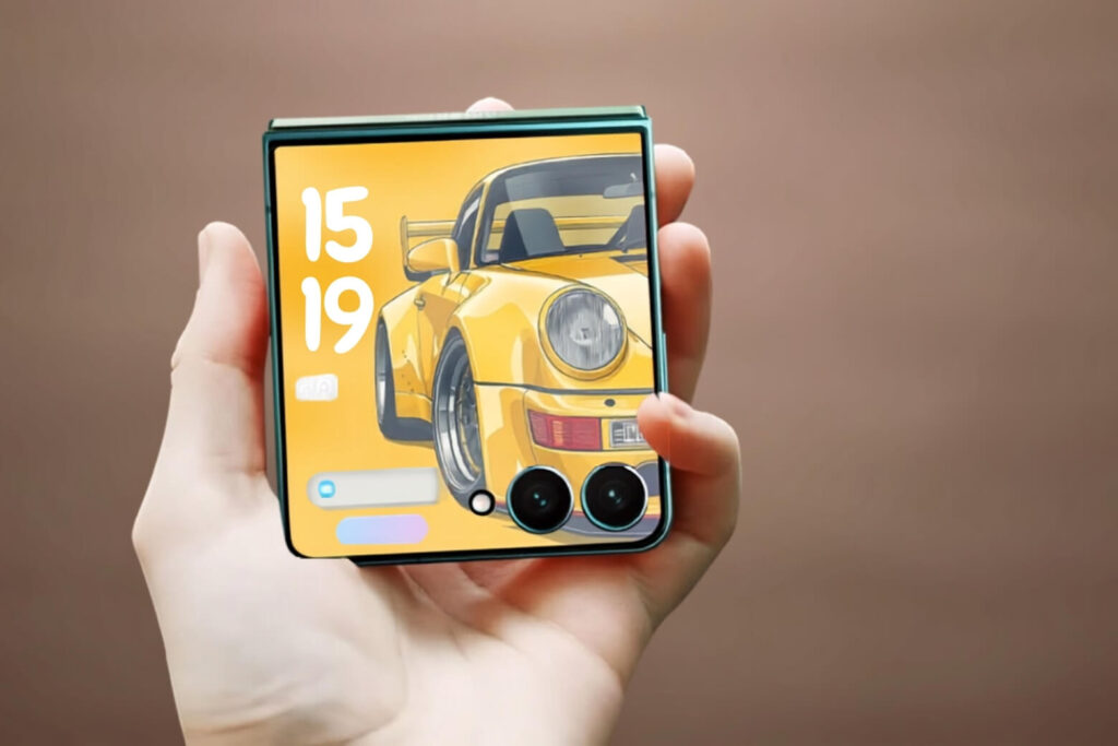 Có nên mua Samsung Galaxy Z Flip8 qua các tin rò rỉ về hiệu năng, cấu hình 7 Màn hình ngoài viền mỏng giúp thao tác nhanh bằng một tay mà không cần mở máy.