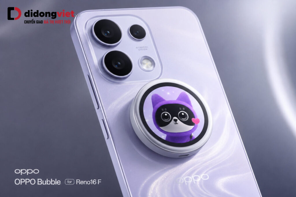 Đánh giá trải nghiệm thực tế ColorOS 16 trên OPPO Reno16 F 10 Trải nghiệm phụ kiện màn hình phụ OPPO Bubble gắn trên mặt lưng OPPO Reno16 F