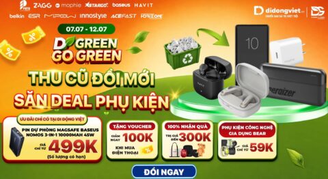 D Green Go Green Tháng 1 - Tuần 1 7/7 - 12/7