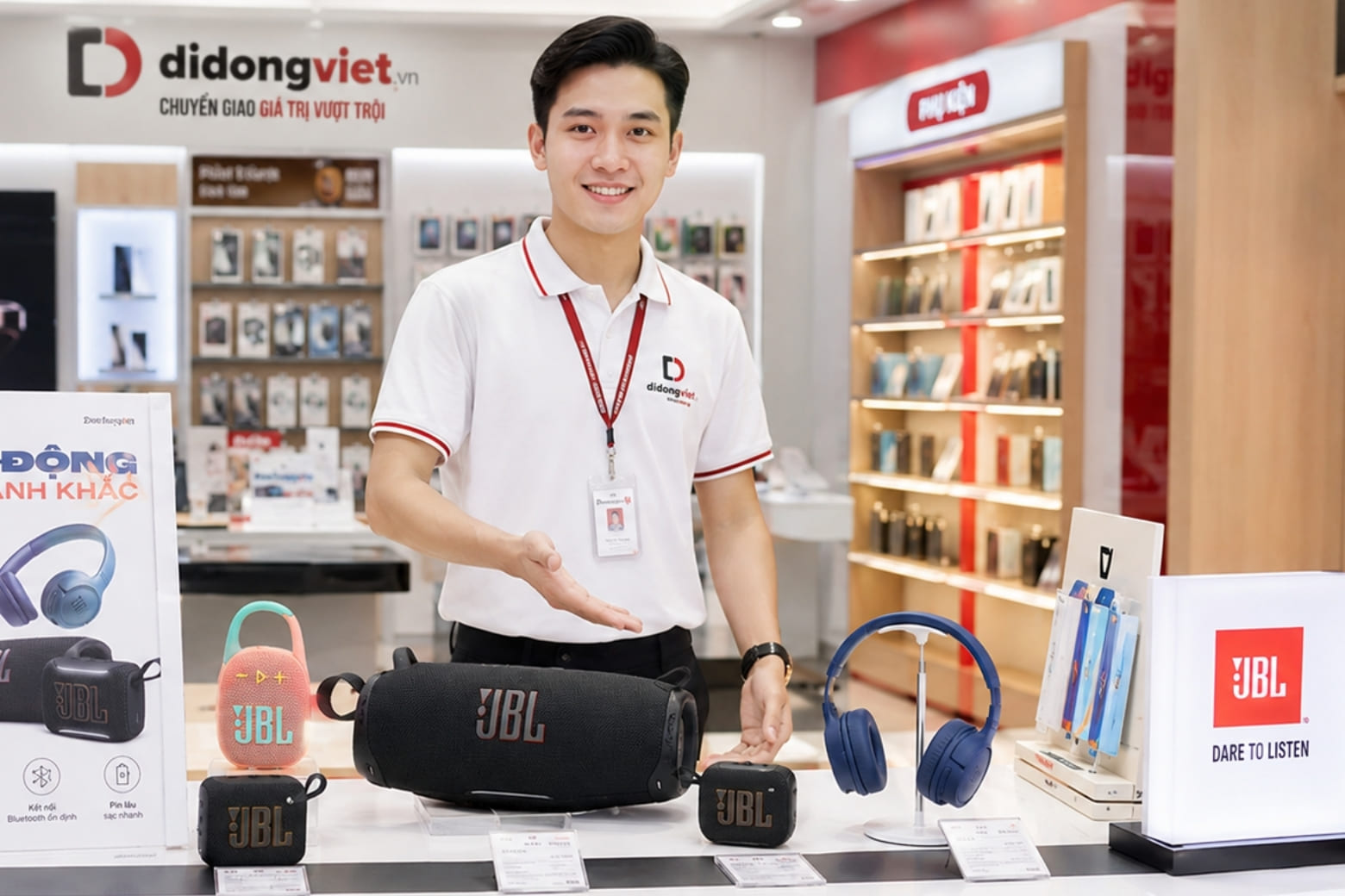 Đại Tiệc Âm Thanh JBL Tháng 8: Giảm đến 460K, Học sinh sinh viên giảm thêm 5% 7 dai tiec jbl giam them 20 phan tram di dong viet cua hang