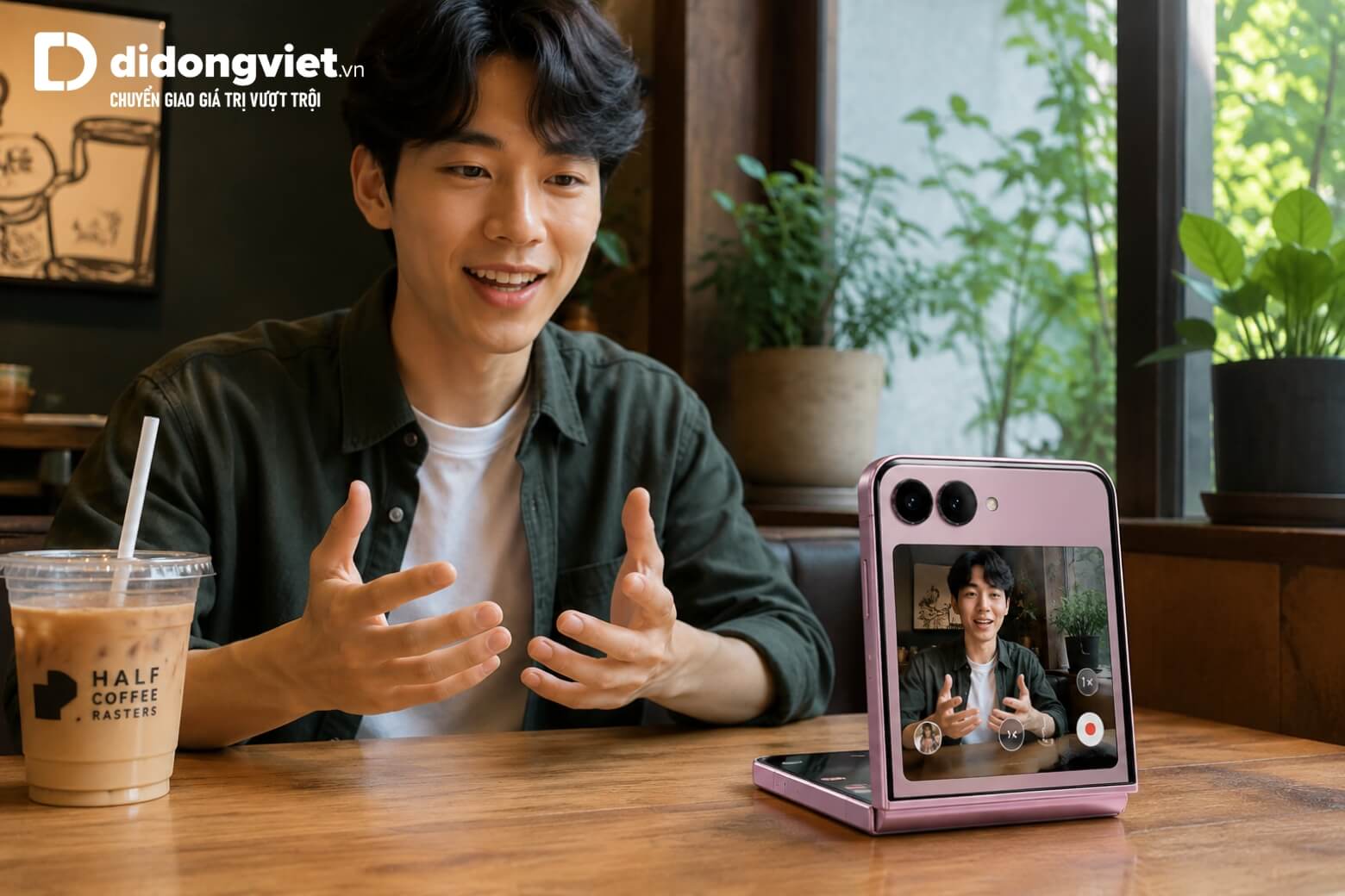 Đánh giá camera Samsung Galaxy Z Flip8: Trải nghiệm nhiếp ảnh với FlexCam 5 Đánh giá camera Samsung Galaxy Z Flip8 chế độ FlexCam
